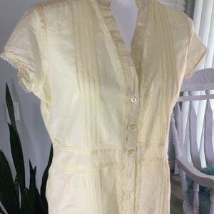 Lace Blouse Women Medium